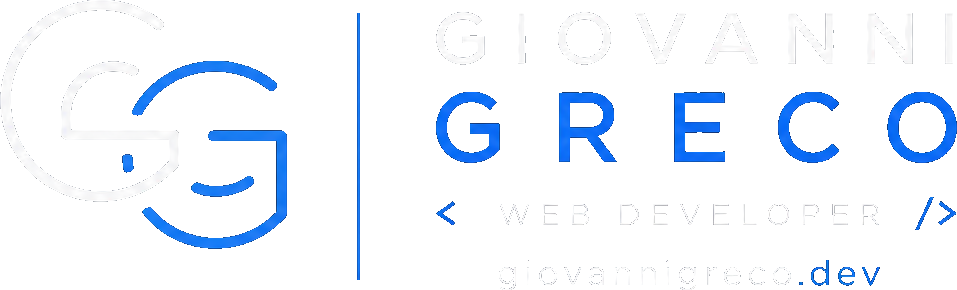 Giovanni Greco — Web Developer